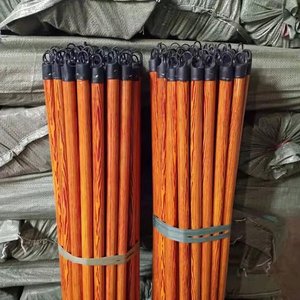 Eucalyptus Wooden Broom Handles Natural Color 120cm Diameter 20-25mm First Layer Quality Palm <b>Mop</b> GMEX JSC. Woven Bag - Product Image 1