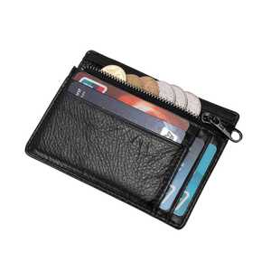 Portefeuille de poche en cuir PU personnalisé avec logo imprimé et gaufré, porte-cartes - Product Image 2