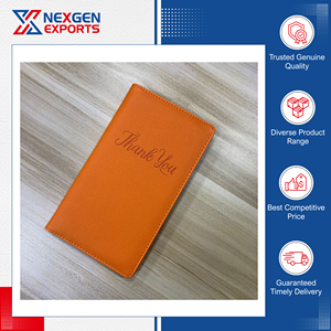 ผู้ผลิตชาวอินเดียของซองใส่เมนูหนัง PU คุณภาพสูงสุด ขนาดตามสั่ง สำหรับผู้ซื้อขายส่งของแท้ - Product Image 6