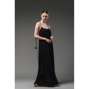 เดรสยาวสีสันตามสั่งสำหรับผู้หญิง แขนบานทรงหลวม สวมใส่สบายๆ สำหรับฤดูร้อน ชุดชายหาด สไตล์โกธิค ลายดอกไม้ ลายเพสลีย์ ผ้าฝ้าย 100% - Product Image 2