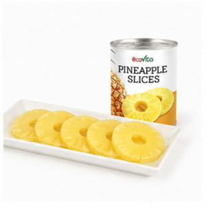 Tasty Made In Vietnam Top Notch Quality Hot Sale Factory Price <b>Pineapple</b> Rings in <b>Light</b> Syrup Packed in 20oz Can - Product Image 3