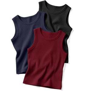 <b>Tops</b> Tanktops 100% cotton s/j 160 gsm solid color, colorful, digital print casual style printed casual supplier from Bangladesh. - Product Image 4