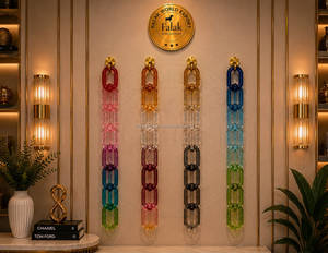 Decoración de Pared Multiusos con Eslabones de Resina Epoxi Artísticos Personalizados para Proyectos de Bricolaje, Separador de Ambientes con Diseño de Ángel - Product Image 5
