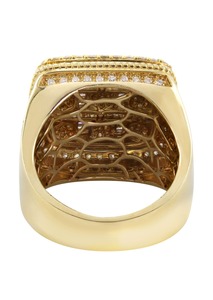 Hot Selling VVS Moissanite Baguette Cut Gold Plated 925 Sterling <b>Silver</b> Hip Hop <b>Ring</b> <b>Men</b> Women Passes Diamond Test Fine Jewelry - Product Image 2