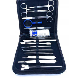 Meilleur prix Kit de dissection en acier pour étudiants, logo OEM personnalisé, Surtechs Medical Anatomy, approuvé CE ISO, usage hospitalier, SurgiRight - Product Image 1