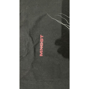 Men's 100% Cotton Black Short Sleeve T-<b>Shirt</b> Regular Fit O-Neck Cotton Jersey Casual Custom Letter Screen Print Front Logo - Product Image 4