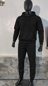 Sudadera con Capucha y Pantalones de Alta Calidad para Hombre, Personalizados con Logotipo Propio, Bordados, Ecológicos, Transpirables, de Material de Felpa de Poliéster/Algodón - Product Image 5