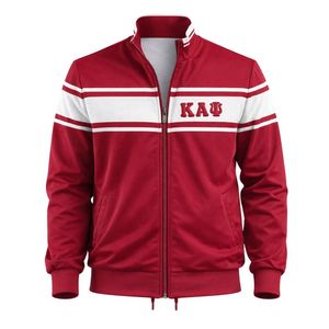 Veste de survêtement Kappa Alpha Psi à 3 lettres avec empiècements en mesh, vêtement de fraternité grecque, coupe athlétique, confort premium et design audacieux - Product Image 4