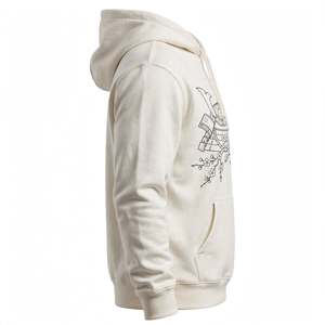 Men's Heavyweight Cotton Fleece Pullover Hoodie <b>Japanese</b> Samurai Graphic <b>Print</b> Street wear Fashion Custom Casual Winter Hooded - Product Image 3