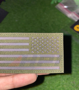Patchs tactiques professionnels découpés au laser, bordure réfléchissante, broderie découpée au laser, les plus vendus aux États-Unis 2026 - Product Image 5