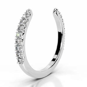 Anillo de Boda Shapelle con Diamante Cultivado en Laboratorio, Certificado IGI - Product Image 1