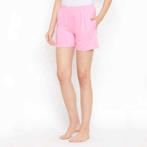 Shorts Deportivos para Mujer, Color Rosa Caramelo, Corte Holgado, para Gimnasio, Fitness, Running, Cintura Elástica, Casuales, Fabricante OEM - Product Image 4