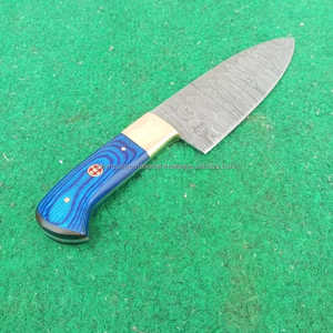Cuchillo de Chef Japonés de Acero de Damasco, Hecho a Mano, Moderno, con Hoja Forjada, Orientación de Mano Ajustable, Ecológico, para Uso Diario en la Cocina - Product Image 6