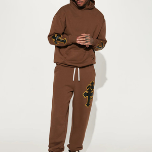 Survêtement Homme Imprimé Hiver Streetwear, Faible MOQ, Meilleures Ventes, Haute Qualité, Vente en Gros, 100% Coton Respirant Séchage Rapide - Product Image 1