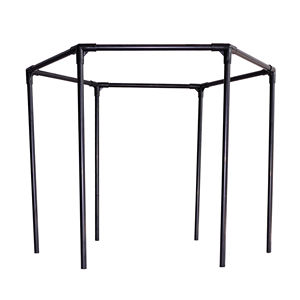 Étagère à vêtements portable robuste à plusieurs niveaux Bros Display, présentoir métallique pliable pour la vente au détail, OEM ODM Vietnam - Product Image 3