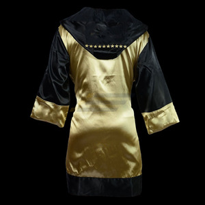 Bata de Boxeo Bordada de Alta Calidad con Capucha, Transpirable y Cómoda, con Logotipo Personalizado, Precio al por Mayor, Personalización a Bajo Precio - Product Image 6
