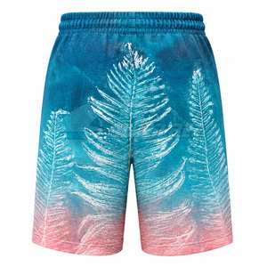 Shorts décontractés pour hommes, confortables au quotidien, conçus avec un matériau léger et flexible offrant une liberté de mouvement fluide pour la détente à la maison - Product Image 3