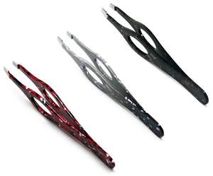 Juego de 3 Pinzas de Depilación de Cejas de Alta Calidad, Herramientas Profesionales Inclinadas de Acero Inoxidable - Product Image 4