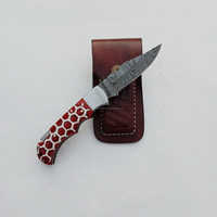 Couteau pliant tactique à prix raisonnable de haute qualité couteau de chasse en acier damas multi-outils couteaux de poche pliants en vrac