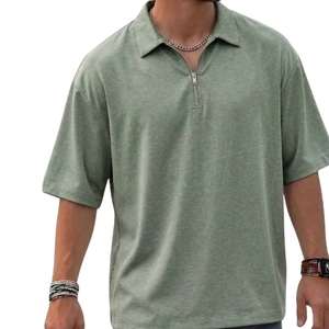 Chemise à manches courtes pour homme, coupe ample, tie-dye, tricotée, décontractée, longueur normale, respirante, 100% coton jersey - Product Image 3