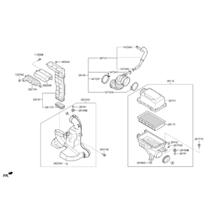 Capteurs et interrupteurs de moteur neufs pour Elantra 281642M320 - Product Image 2