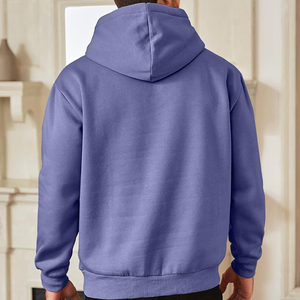 Sweat-shirts à capuche unisexes de haute qualité pour hommes, streetwear, pull-overs, vente en gros, sweats à capuche personnalisés avec logo brodé, sweats à capuche vierges pour hommes - Product Image 2