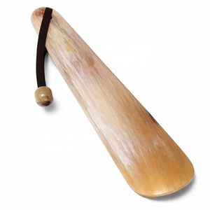 Cuchara para Zapatos de Cuerno de Búfalo Premium, Hecha a Mano, Natural, Duradera, Acabado Liso, Ecológica, de Lujo, Diseño Ergonómico, Regalo - Product Image 1