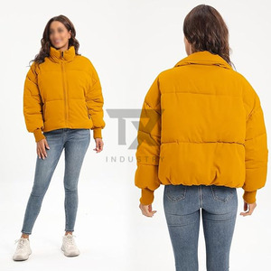 Women's Puffer Jacket Cold Weather Jacket With Full Customization on Trending - Product Image 4