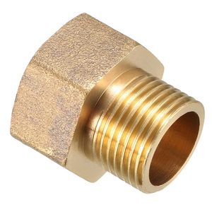 Adaptateur de raccord hexagonal mâle-femelle en laiton avec filetage réducteur - Product Image 3