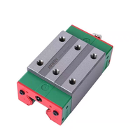Rails et bloc de guidage de mouvement linéaire de rouleau de charge lourde avec le curseur linéaire de manières de guide de bride RGW35CC RGW45CC RGW45HC