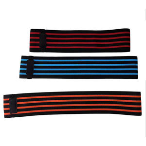 Bandes de résistance pour les hanches avec logo personnalisé, en tissu de gym, avec boucle en latex réglable, écologiques, antidérapantes, pour la remise en forme à domicile - Product Image 1