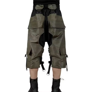 Shorts cargo tactiques pour homme, multi-poches, fonctionnels, imperméables, streetwear, cyberpunk, Harajuku, pantalon de jogging utilitaire - Product Image 3