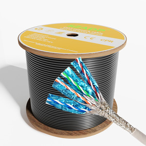 <span class=keywords><strong>สาย</strong></span>เคเบิลเครือข่าย CAT7 CAT 8 2000mhz <span class=keywords><strong>ราคา</strong></span>ต่อเมตร SFTP CAT8 <span class=keywords><strong>สาย</strong></span>เคเบิลแบบป้องกันสองชั้นสำหรับภายนอกอาคาร 1000 ฟุต <span class=keywords><strong>สาย</strong></span>อีเธอร์เน็ตแลน CAT8 ทองแดง - Product Image 6