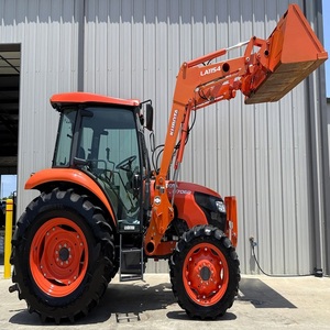 รถแทรกเตอร์คูโบต้า M7060 รุ่นทรงพลัง 55 แรงม้า เครื่องยนต์ดีเซล ขับเคลื่อน 4 ล้อ พร้อมระบบส่งกำลังแบบ Speed Power Shuttle และระบบเบรกไฮดรอลิกแบบดิสก์ - Product Image 1