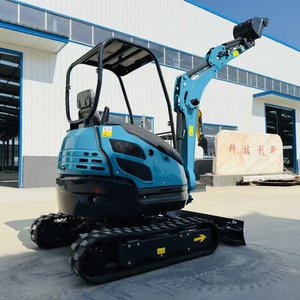 Mini pelle à essence haute performance 2,5 tonnes Kubota <span class=keywords><strong>Engine</strong></span> Bagger avec flèche forte et bras long - Product Image 1