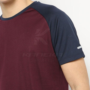 Customized Color Men T-Shirt 100% Cotton Soft Fabric Durable Breathable Quick Dry Casual Outdoor for Sale - Product Image 3