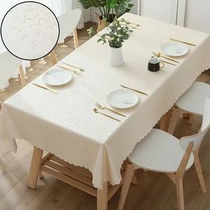 Mantel de PVC para Mesa de Comedor de Hotel, Impermeable, Resistente al Calor y al Aceite, Estilo Europeo, Lavable, para Restaurantes - Product Image 1