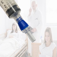 Connecteur sans aiguille Chi Feng 11C005 Gen1, bleu médical, PC+ABS+Silicone, certifié ISO 13485, compatible désinfection EOS, 4mm