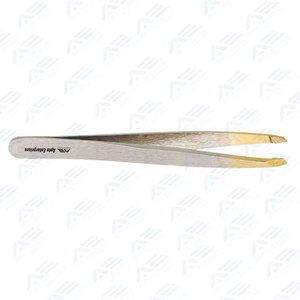 Herramienta de belleza para depilación facial de precisión, instrumento de belleza para uso profesional, pinzas para dar forma a las cejas con punta afilada inclinada - Product Image 2