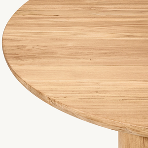 Table ronde en promotion pour usage extérieur, durable, idéale pour les événements ou les restaurants en plein air, style moderne et minimaliste. - Product Image 3