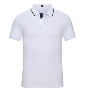 Chemise Homme en Jersey Uni 100% Coton Respirant, Personnalisable OEM & ODM, Qualité Supérieure, Meilleure Vente, Col Élégant, Manches Courtes - Product Image 2