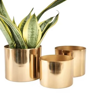 Maceta Metálica Premium para Interiores y Exteriores, Contenedor Decorativo para Plantas y Flores, Decoración para Hogar, Jardín y Balcón - Product Image 6