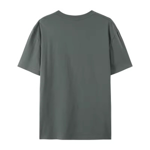 T-shirts pour hommes 100% coton, qualité supérieure, jersey 180 grammes, style streetwear, couleur unie, vente en gros directe d'usine, meilleur prix - Product Image 5