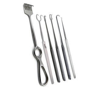 Retractores Quirúrgicos de Piel Fomon, Volkmann, Joseph, Gillies, Instrumentos, Juego de Pinzas Manuales, Materiales de Acero y Plástico, Implantes Dentales - Product Image 4