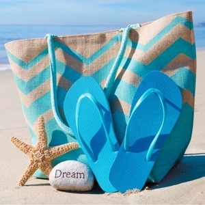 Sacs de plage de luxe 100% coton de qualité supérieure, très demandés, en vente en gros en Inde - Product Image 3