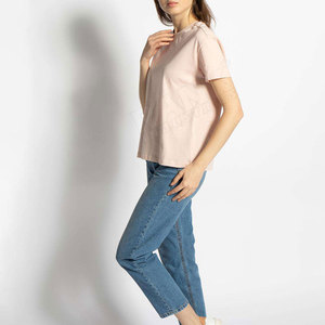 Camisetas de Gimnasio para Mujer, Logotipo Personalizado, Algodón, Camisetas Deportivas para Dama, Proveedor al por Mayor, Camisetas para Mujer - Product Image 3