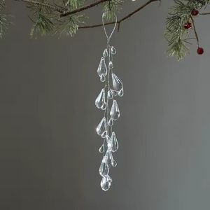 Adorno Navideño de Cristal en Forma de Estrella, Decoración Artesanal de Estilo Tradicional - Product Image 2