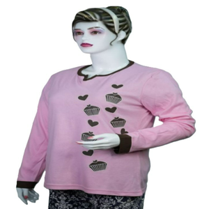 Camisetas Casuales de Mujer, 100% Algodón Orgánico, Cuello Redondo, Manga Corta, Color Naranja, Diseño Liso, Secado Rápido, Transpirables y Ecológicas - Product Image 2