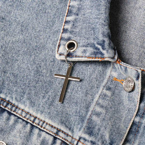 High Quality Women Clothing Fashion Washed Crop Denim <b>Jackets</b> <b>Sequins</b> Blue Denim <b>Jacket</b> Top Product - Product Image 5