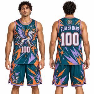 Tenues de basket-ball universitaires, maillots et shorts, logo personnalisé, vêtements d'équipe, vêtements de sport, fournisseur d'uniformes, commandes en gros, noms personnalisés - Product Image 1